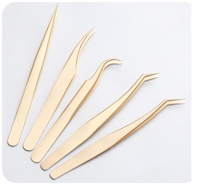 Hot selling eyelash extension tweezers
