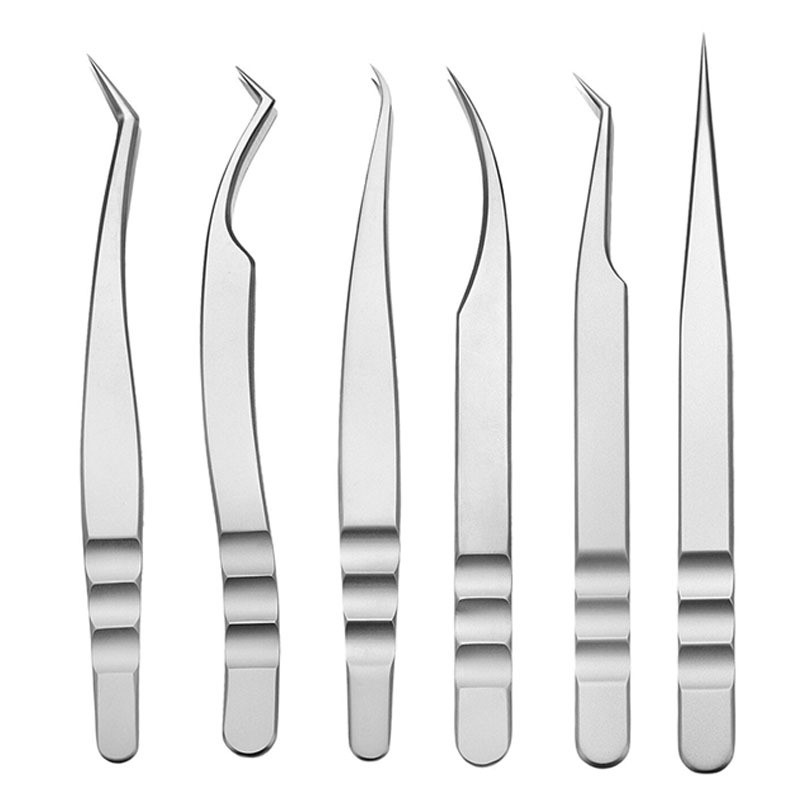 Eyelash Extension Tweezers Makeup Professional Eyelash Extensions Tools With Customs Logo and Factory Wholesale Price